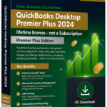 QuickBooks Desktop Premier Plus 2024 – lifetime license - not a Subscription