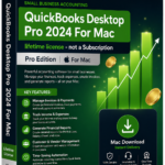QuickBooks Desktop Pro 2024 For mac – lifetime license - not a Subscription